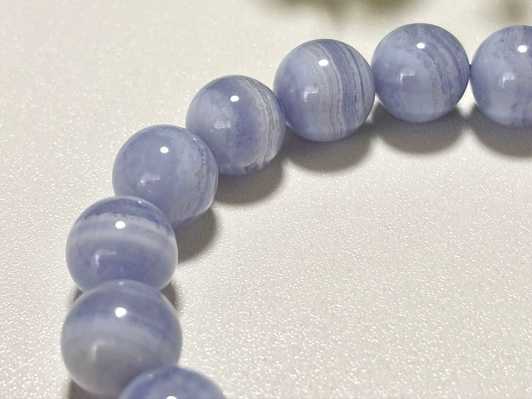 究極品質　超希少幻の逸品　平和と愛情の守護石　プレミアムブルーレースアゲート