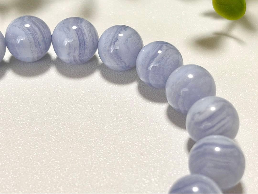 究極品質　超希少幻の逸品　平和と愛情の守護石　プレミアムブルーレースアゲート