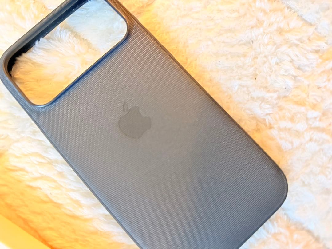 iPhone 17 Pro Max用　テックウーブンケース　ブラック　純正