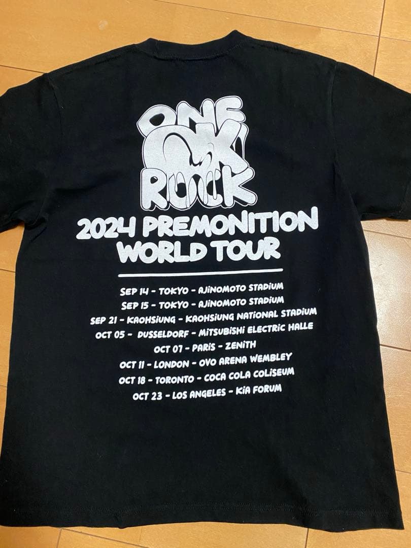ONE OK ROCK 2024PREMONITION TシャツM
