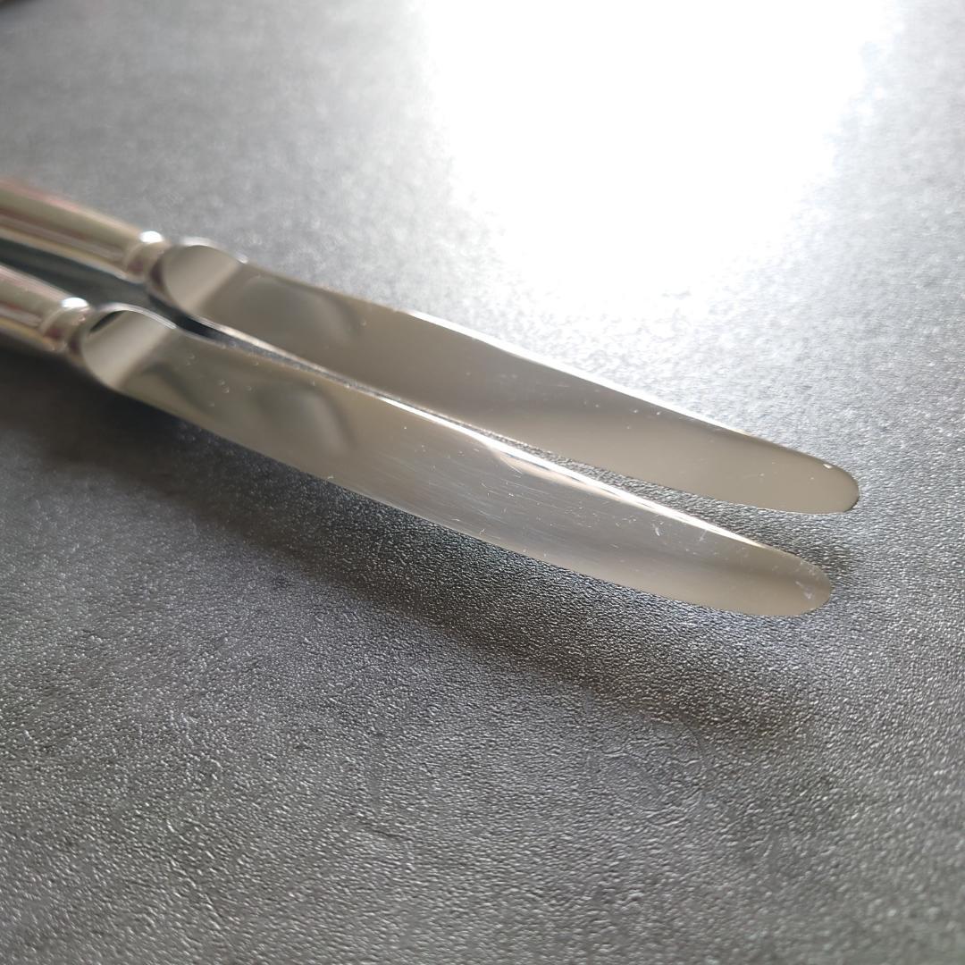 クリストフル アルビ デザートナイフ 2点+ヴァンドーム ティースプーン 3点