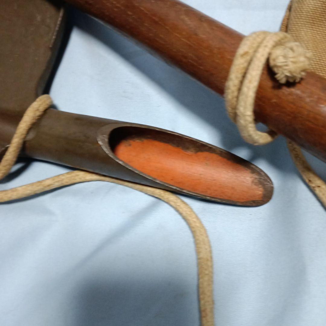 日本陸軍小円匙（実物)