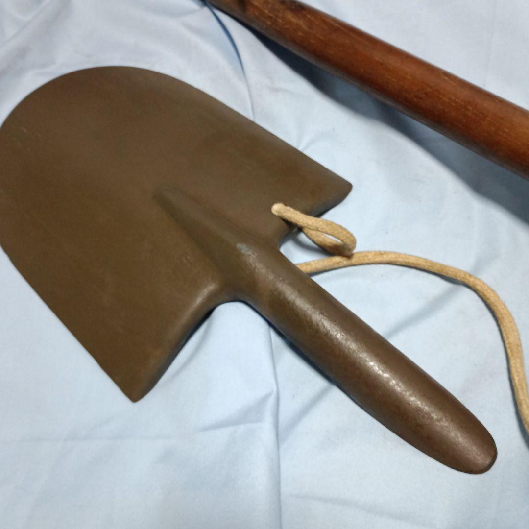 日本陸軍小円匙（実物)