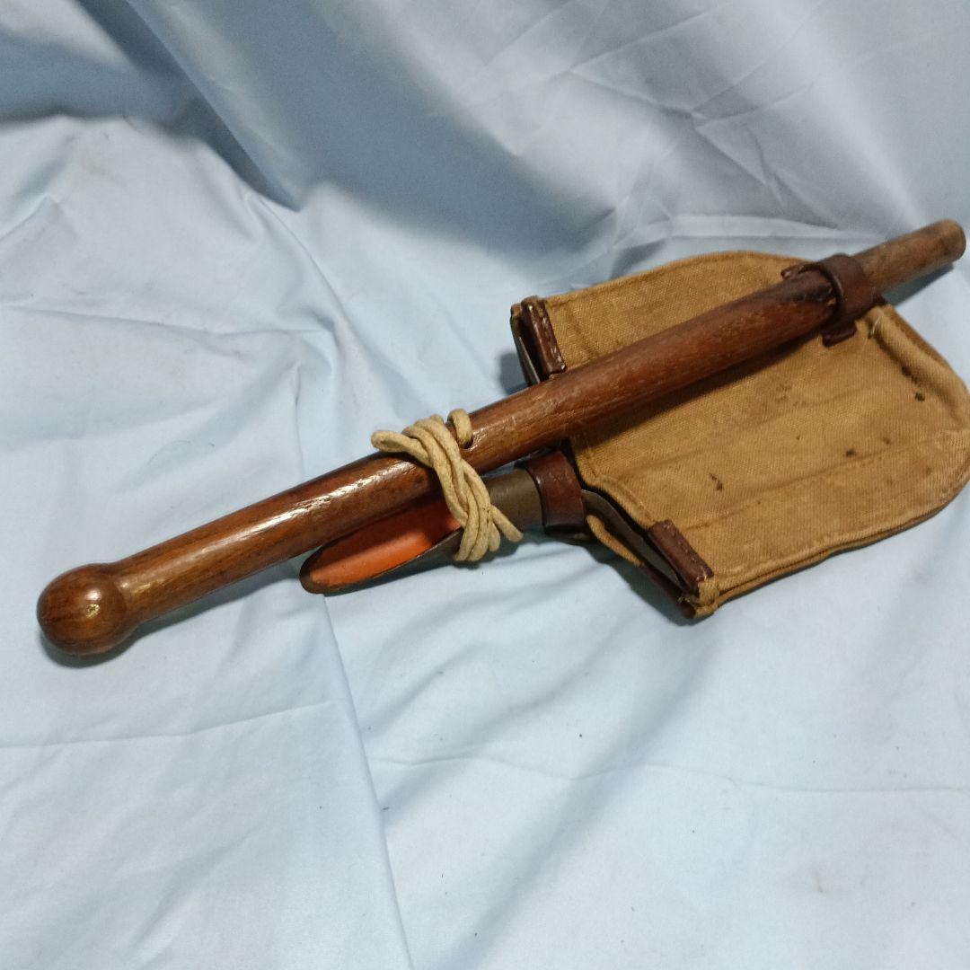 日本陸軍小円匙（実物)