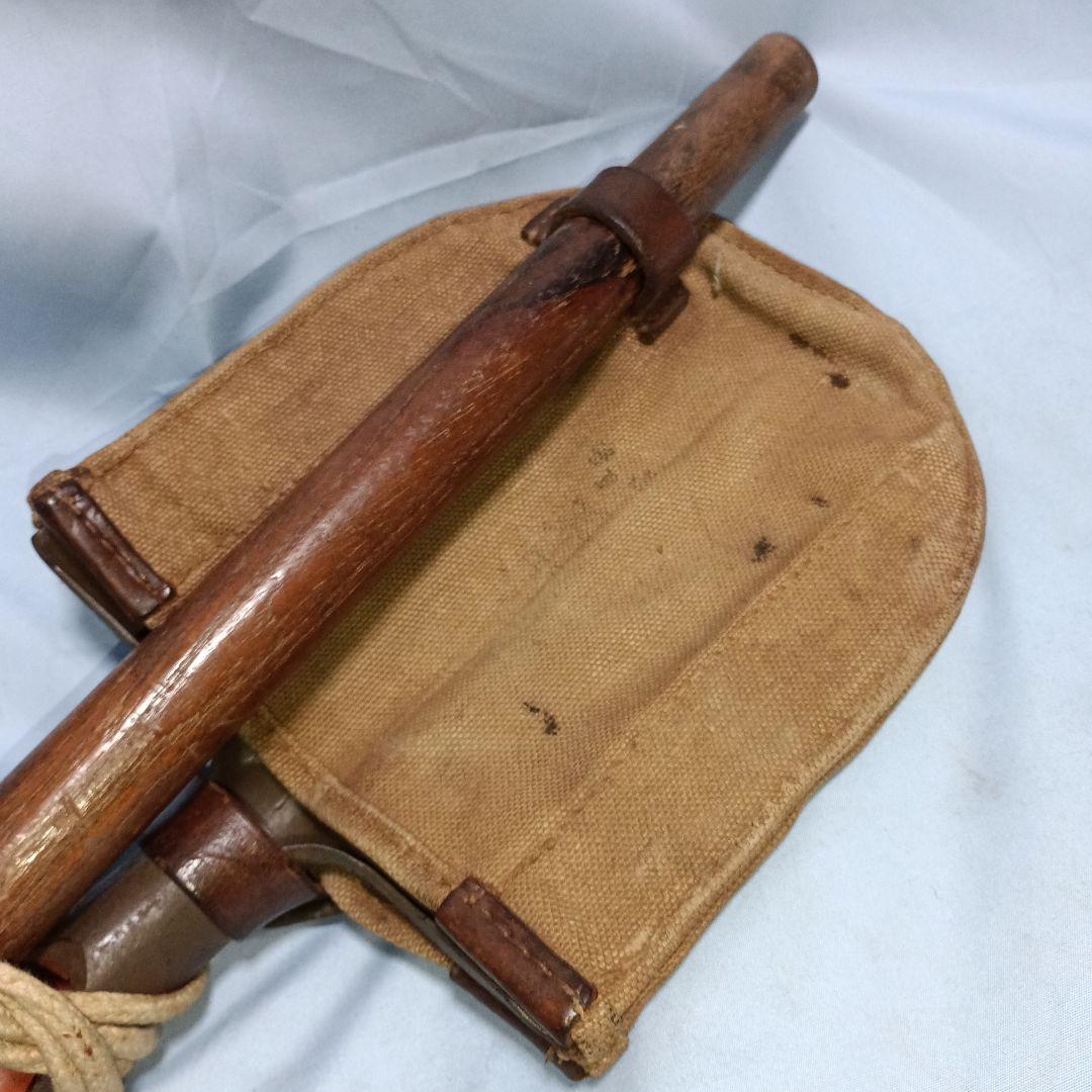 日本陸軍小円匙（実物)