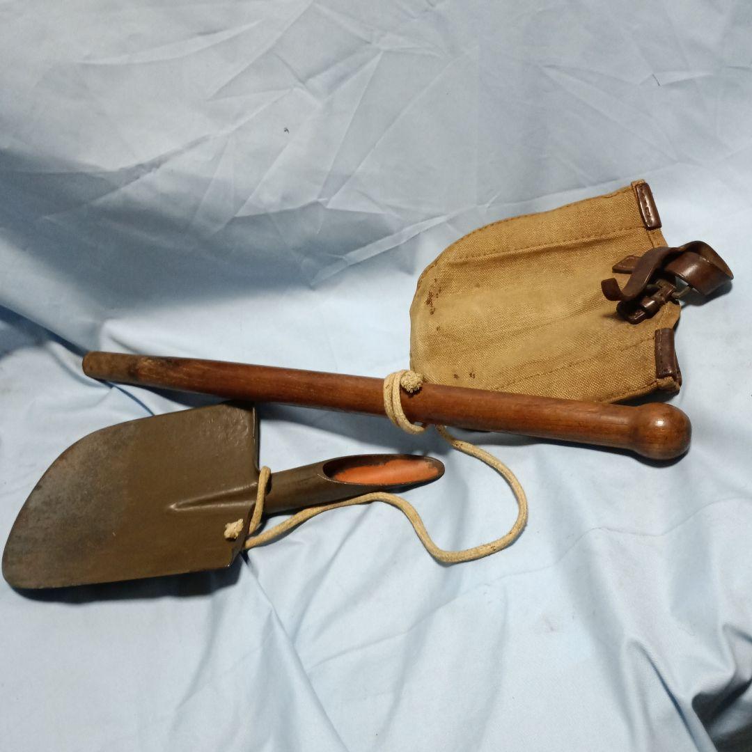 日本陸軍小円匙（実物)