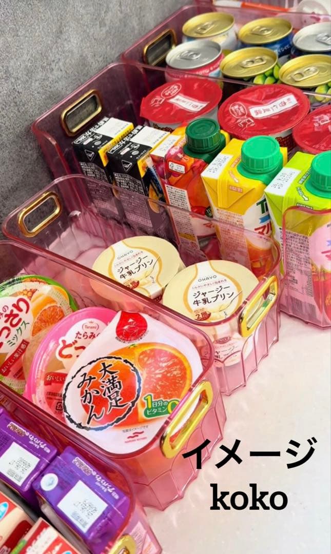 スリーピー　THREEPPY 収納ケース　クリアゴールド　10点　新品未使用