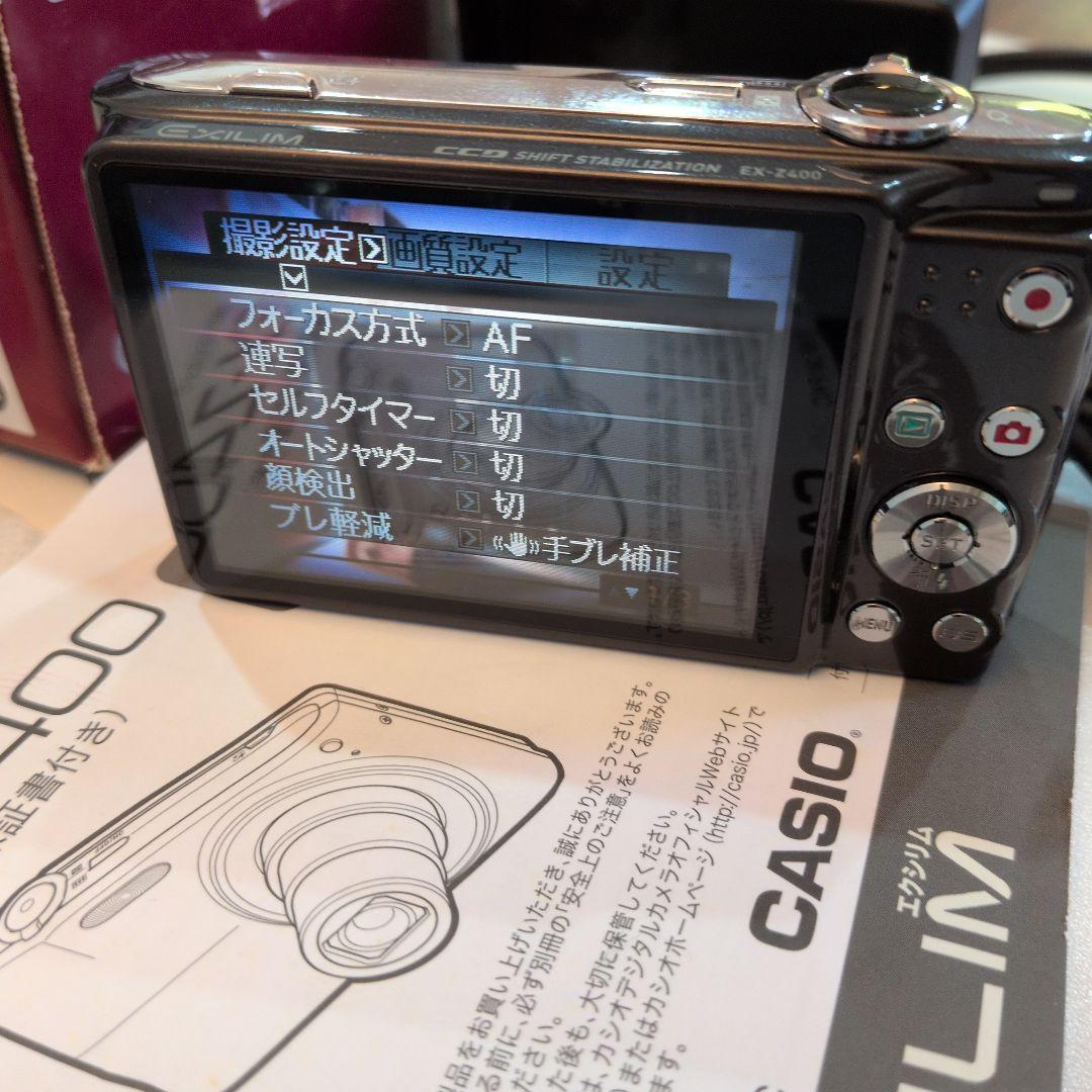 CASIO EX-Z400 コンパクトデジタルカメラ
