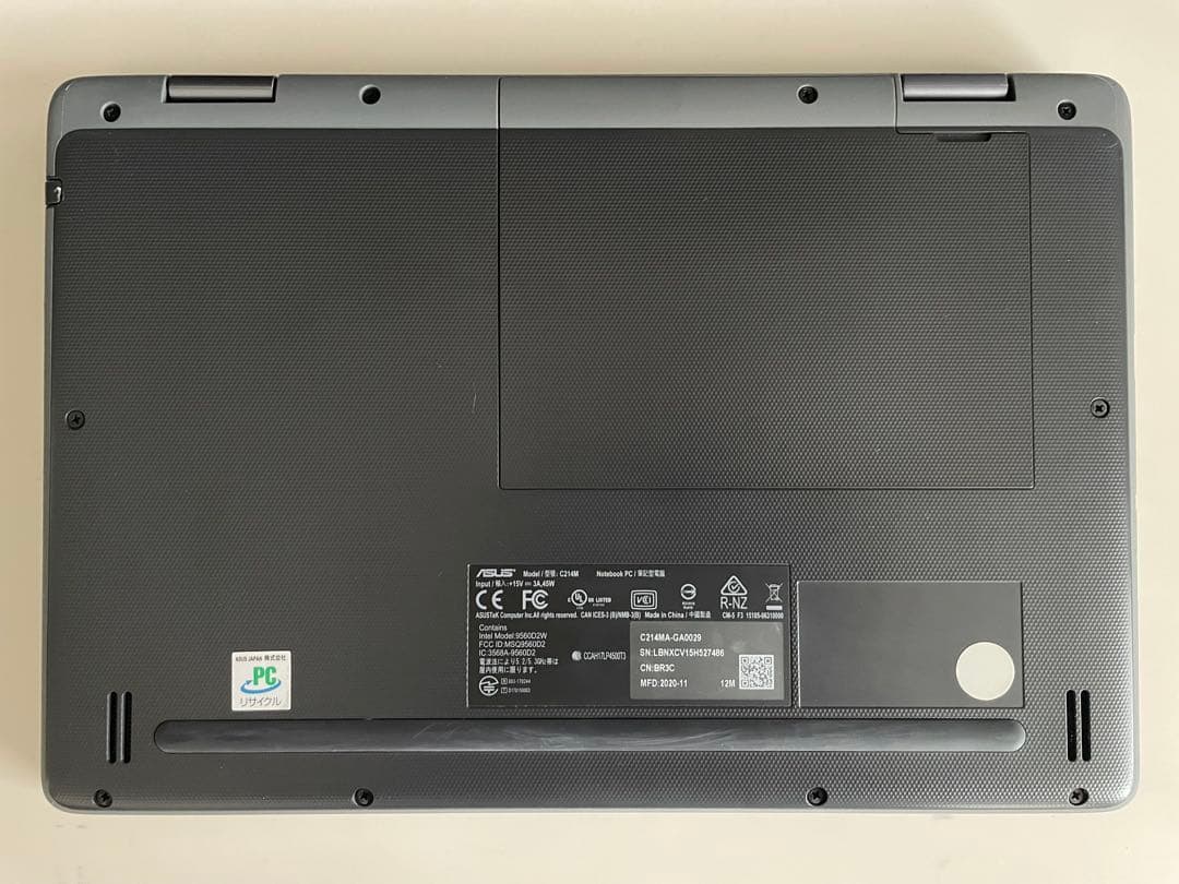 ASUS Chrome book C214MA-GA0029 本体