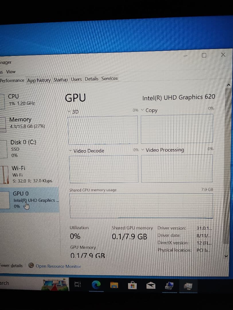 Windowsタブレット本体 Windows 10 Pro Core i7 8565U VJPK11C11N