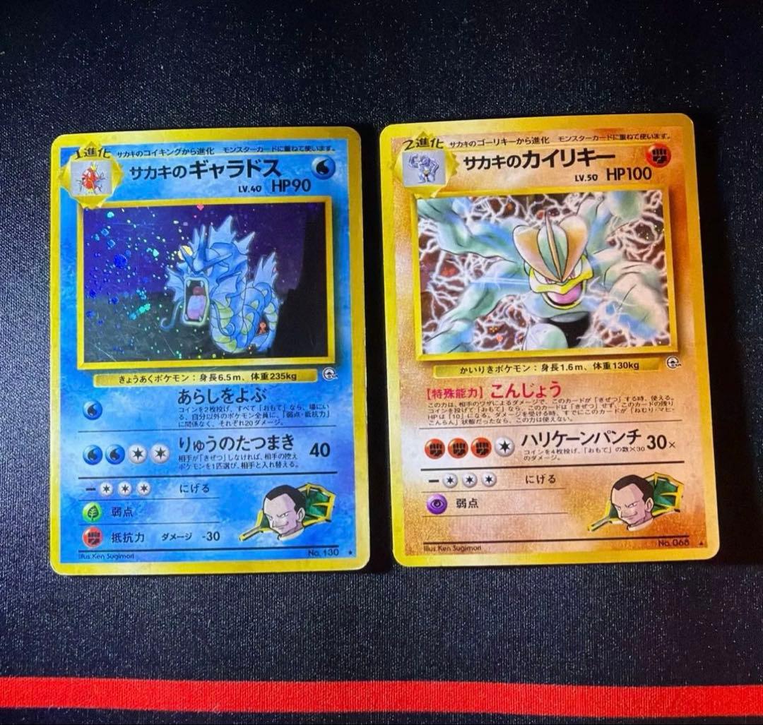 旧裏　サカキのギャラドス　カイリキー　ニャース　その他　Gyarados