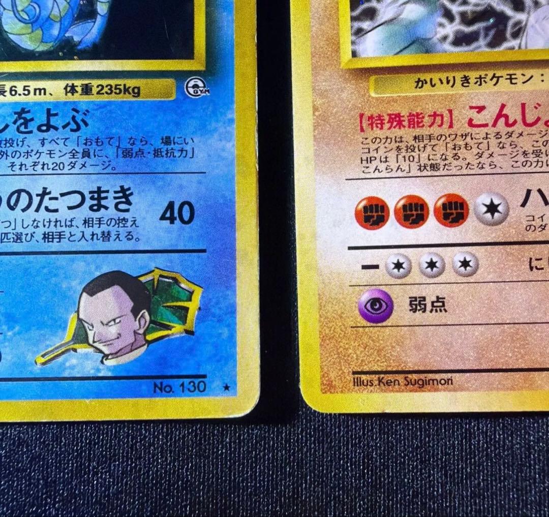 旧裏　サカキのギャラドス　カイリキー　ニャース　その他　Gyarados