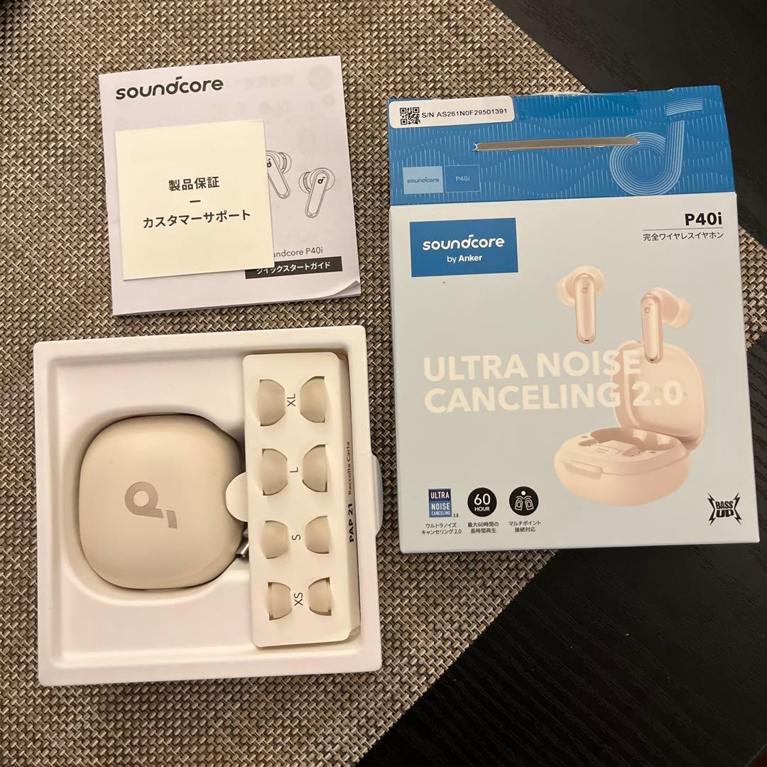 【新品】soundcore P40i ワイヤレスイヤホン