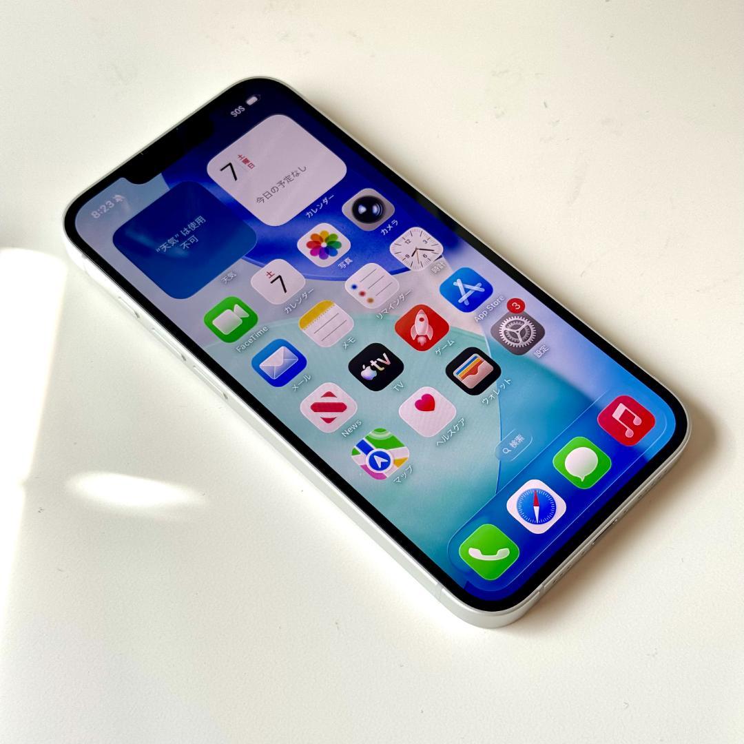 【新品同様】iPhone 16e｜128GB｜SIMフリー版　バッテリー100％