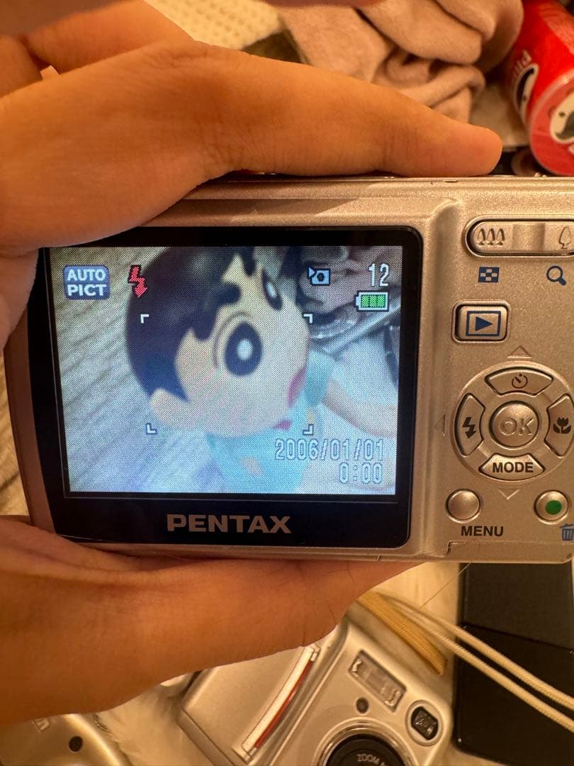 超美品 PENTAX Optio M20 動作確認済み 単三電池対応