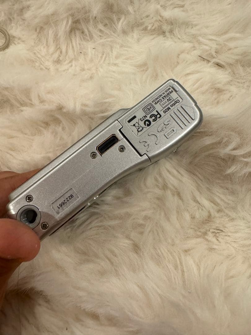 超美品 PENTAX Optio M20 動作確認済み 単三電池対応