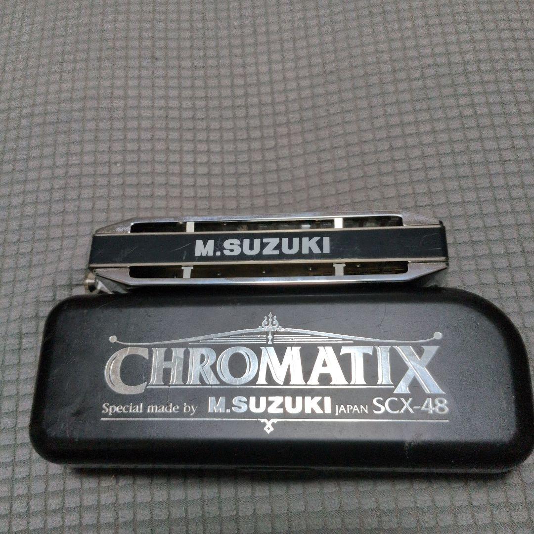 M. SUZUKI SCX-48 クロマチックハーモニカ