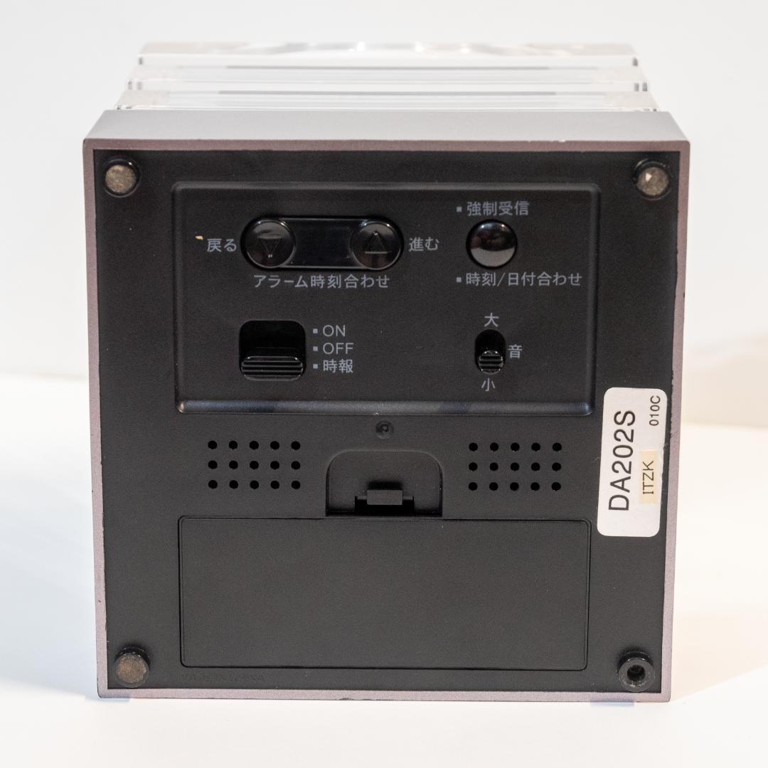 セイコー電波時計 DA202S Talking Clock