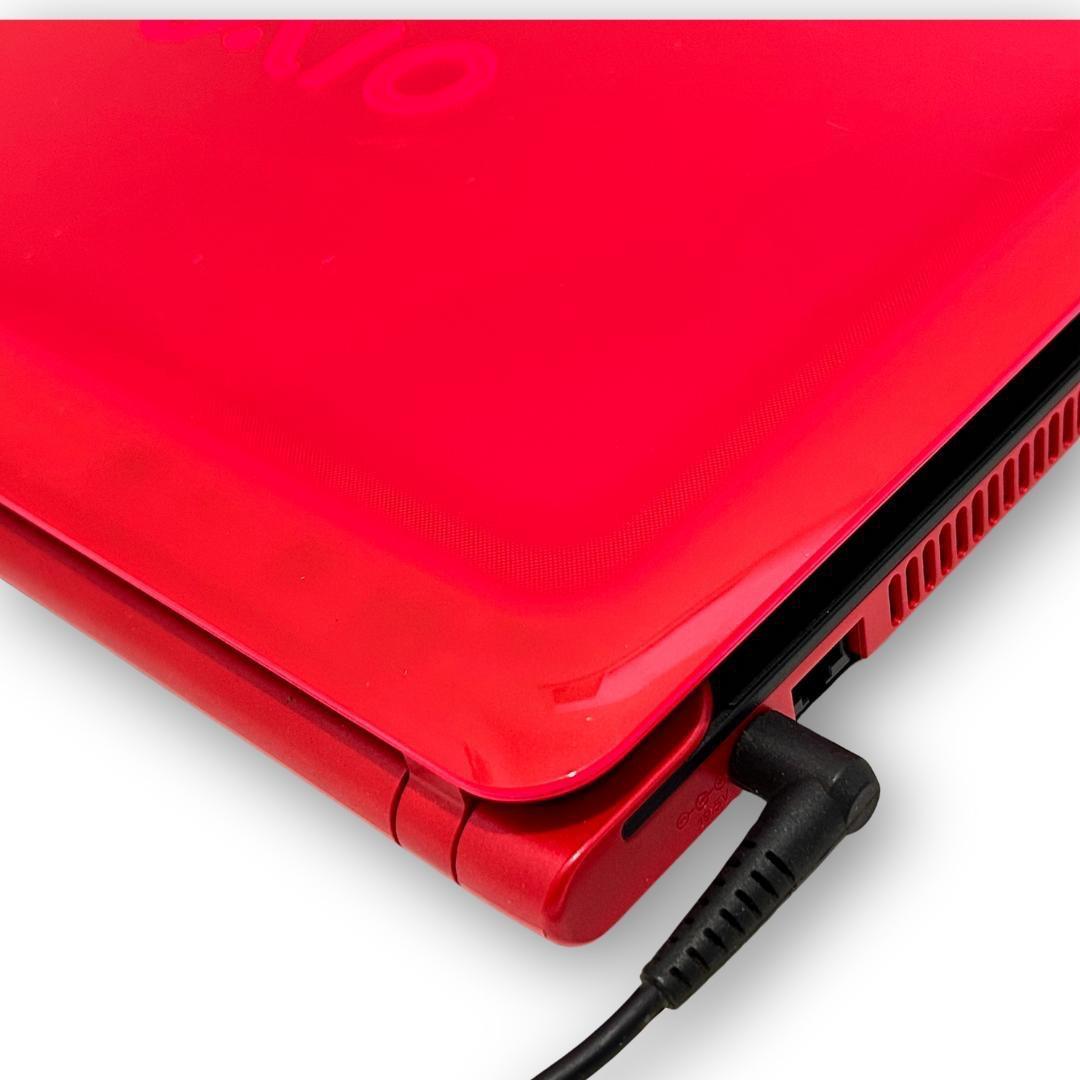【美品】人気のSONY VAIOネオンピンクノートパソコン/core i3