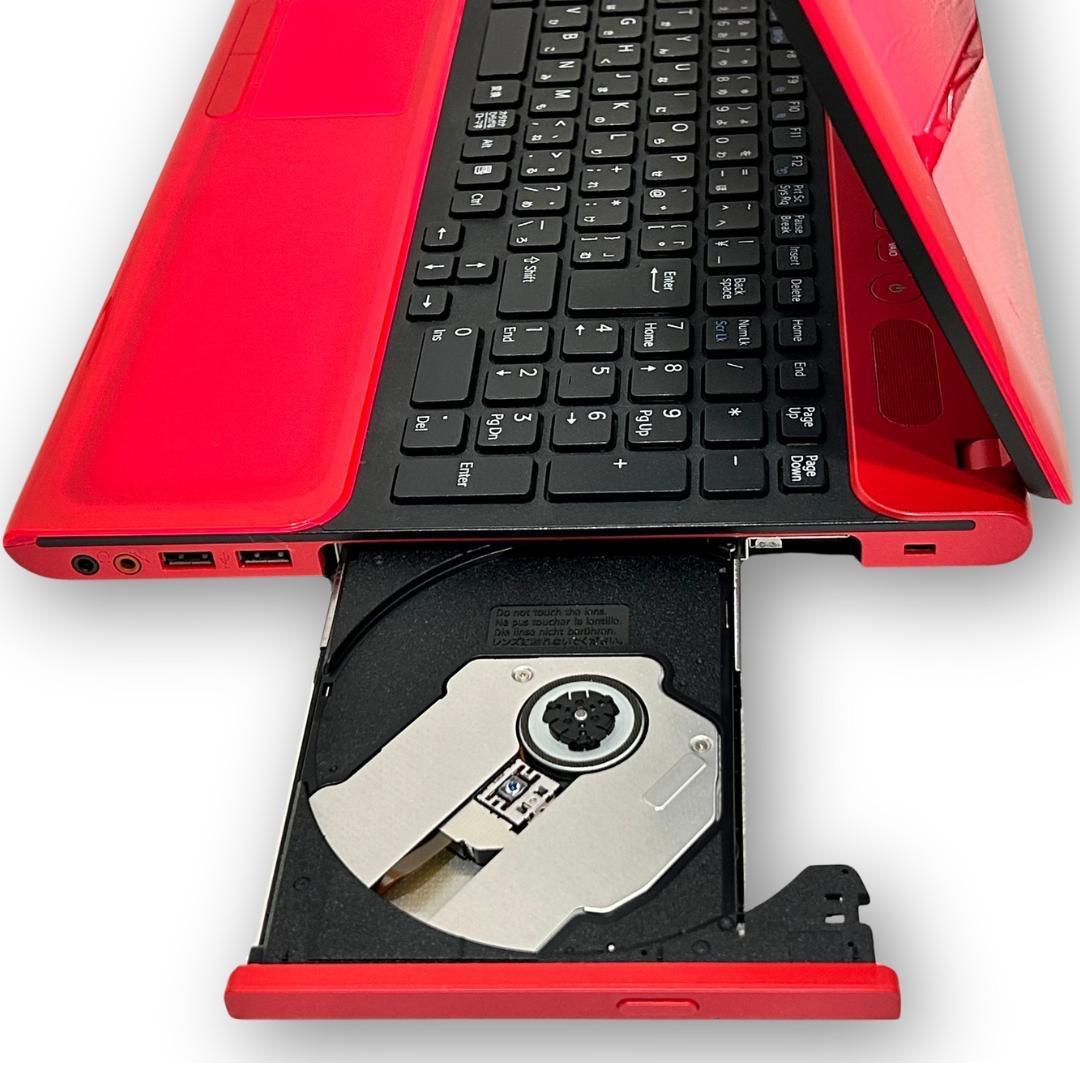 【美品】人気のSONY VAIOネオンピンクノートパソコン/core i3
