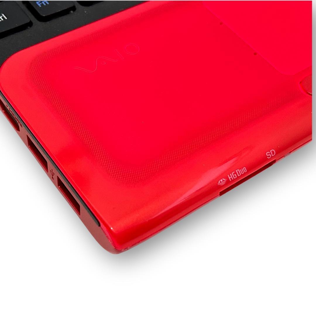 【美品】人気のSONY VAIOネオンピンクノートパソコン/core i3