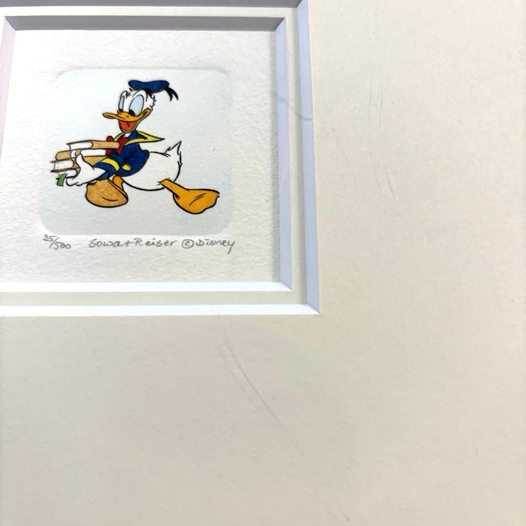 限定500枚 Sowa&Reiser ディズニー ドナルド 版画 エッチング