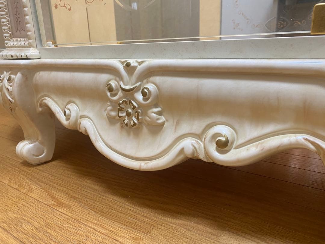 展示品　【イタリア高級家具　サルタレッリ】　キュリオケース　姫家具　飾り棚　直取