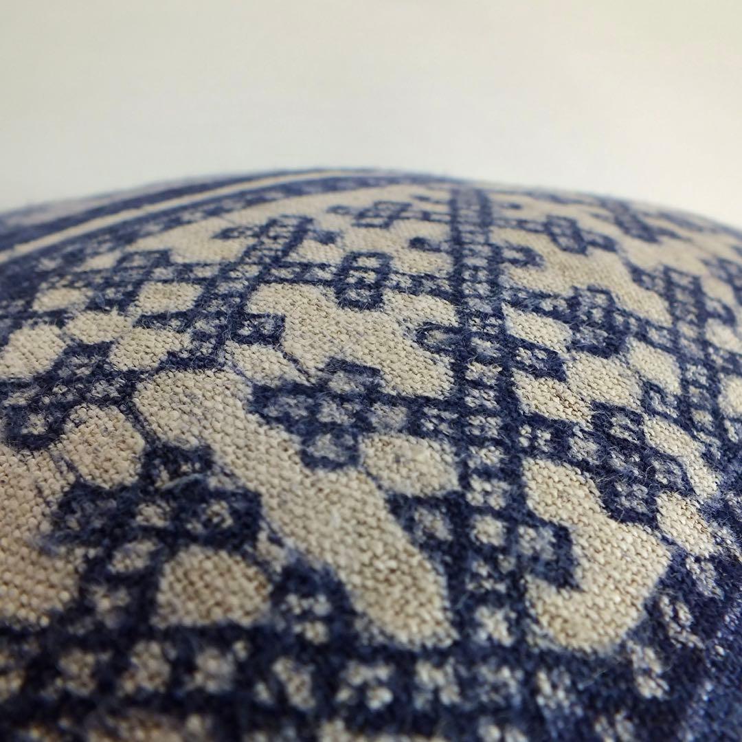 タイ モン族 藍染ヴィンテージ クッションカバー 5点セット 民藝 ろうけつ染め