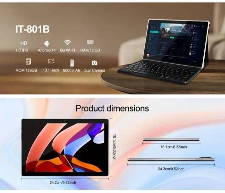 【氏家】新品未開封 Android14 タブレット メイクボックス