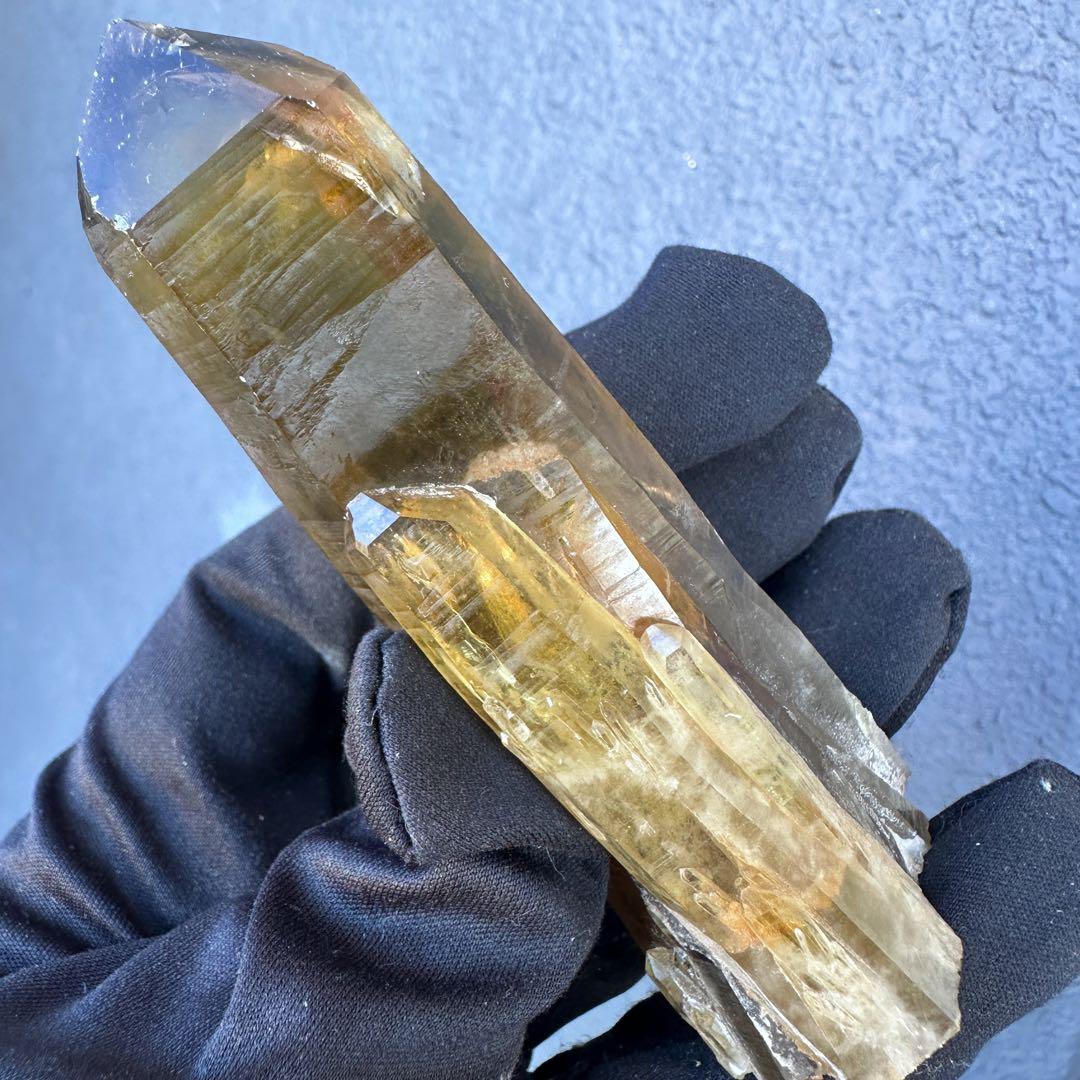 【開運·魔除 】爆アレ❗️ファントム☆スモーキーシトリン水晶クラスターA1576