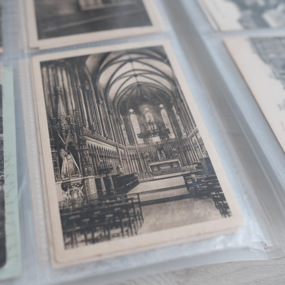 20世紀初頭のアンティーク パリ絵葉書コレクション　風景と歴史建築64枚