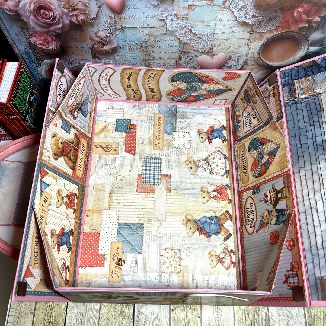 ５０３【新型】新スタンペリアFamilyおすそ分け収納ボックス （折りたたみ式）