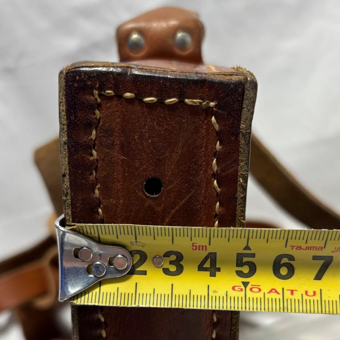 スウェーデン軍　レザーマガジンバッグ　希少 vintage 実物　官給品　レア