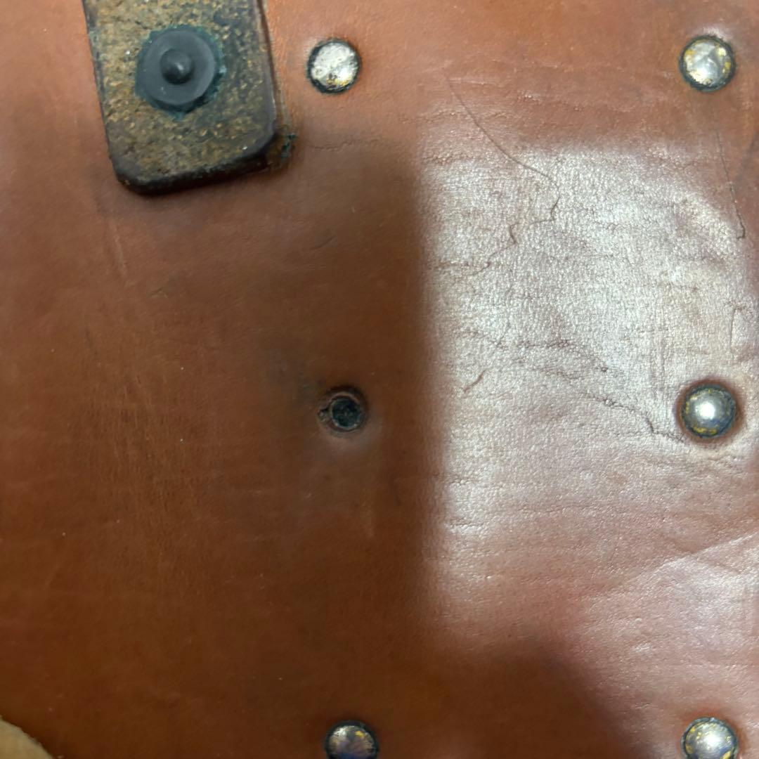 スウェーデン軍　レザーマガジンバッグ　希少 vintage 実物　官給品　レア