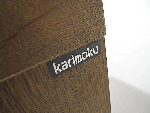 美品 カリモク ハイチェスト 整理タンス　サイドチェスト