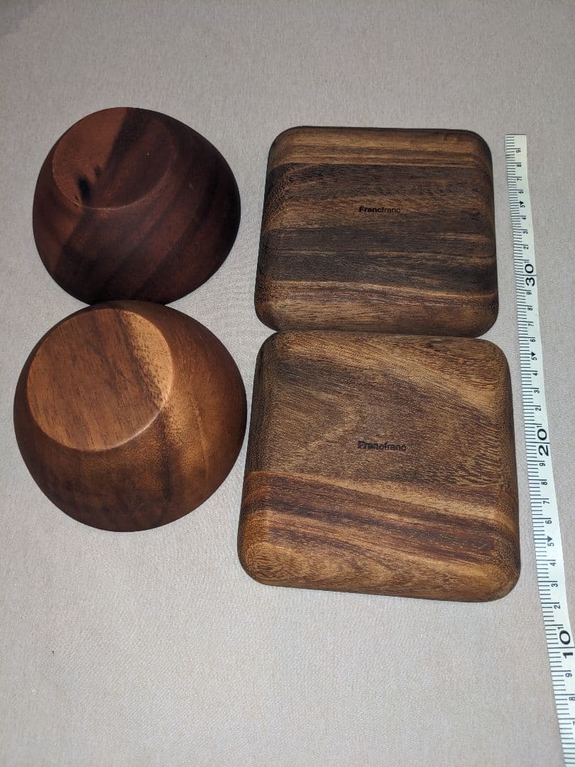 【新品未使用】Francfranc　木製　食器　murano セット