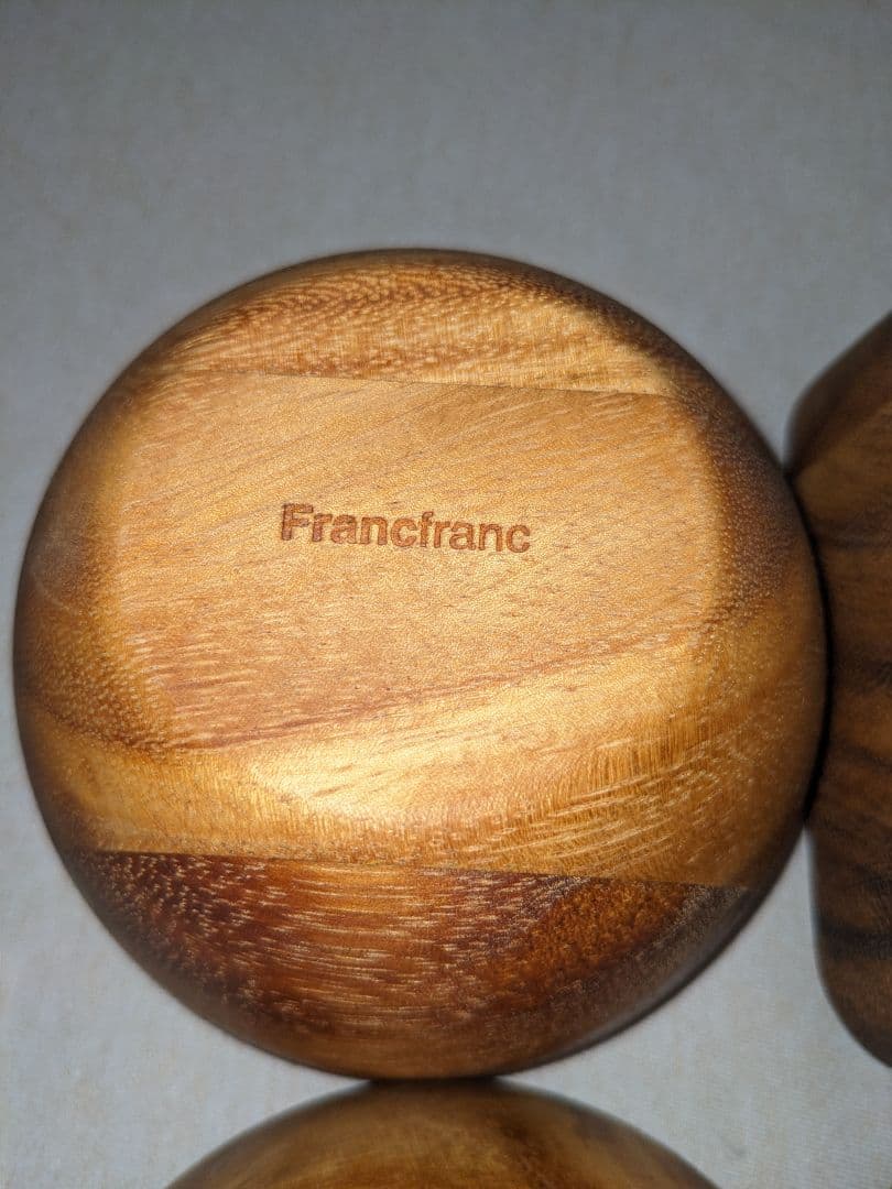 【新品未使用】Francfranc　木製　食器　murano セット
