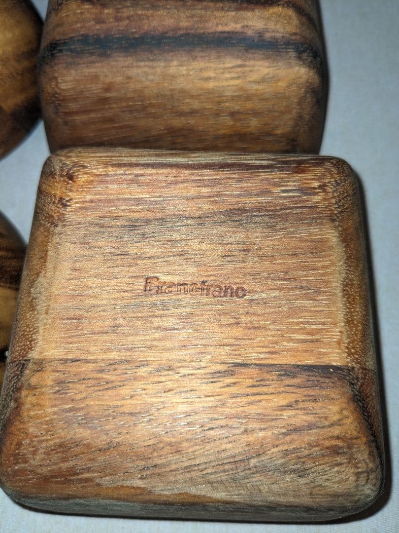 【新品未使用】Francfranc　木製　食器　murano セット