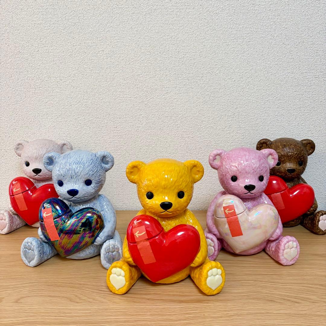 【美品 テディ デキャンタ】5体セット（空ボトル）