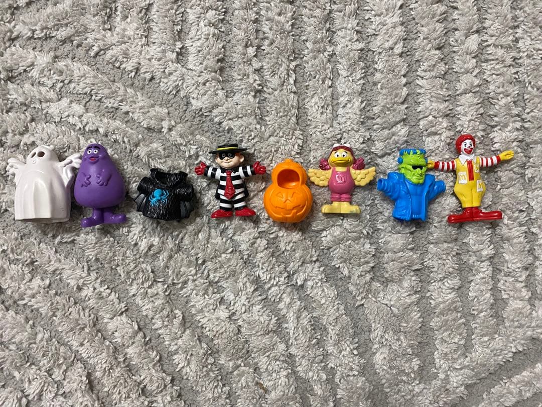 マクドナルド　ミールトイ　ハロウィン フィギュアセット 4体セット