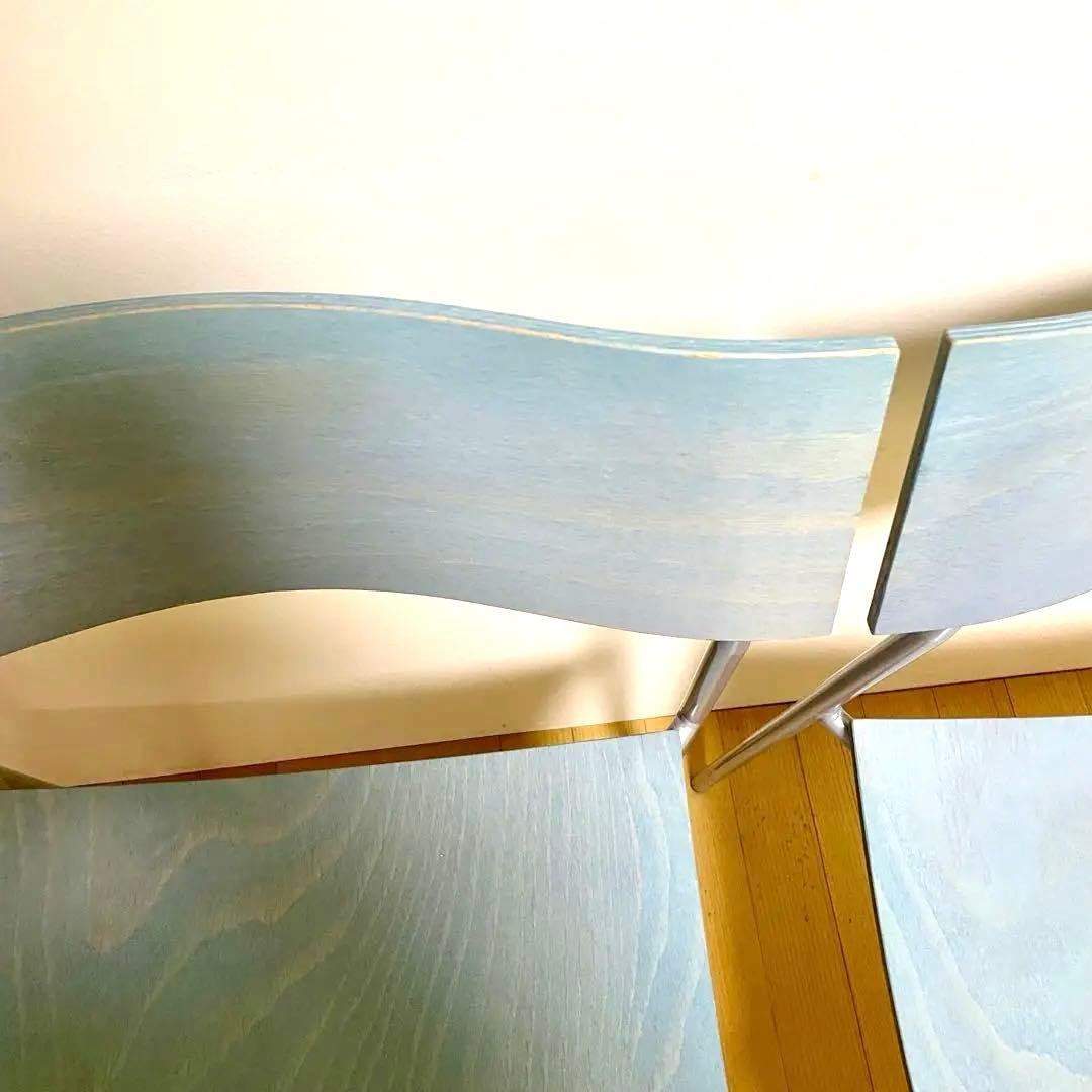 ラムホルツ ミントブルーキャンパスチェア 2脚セット