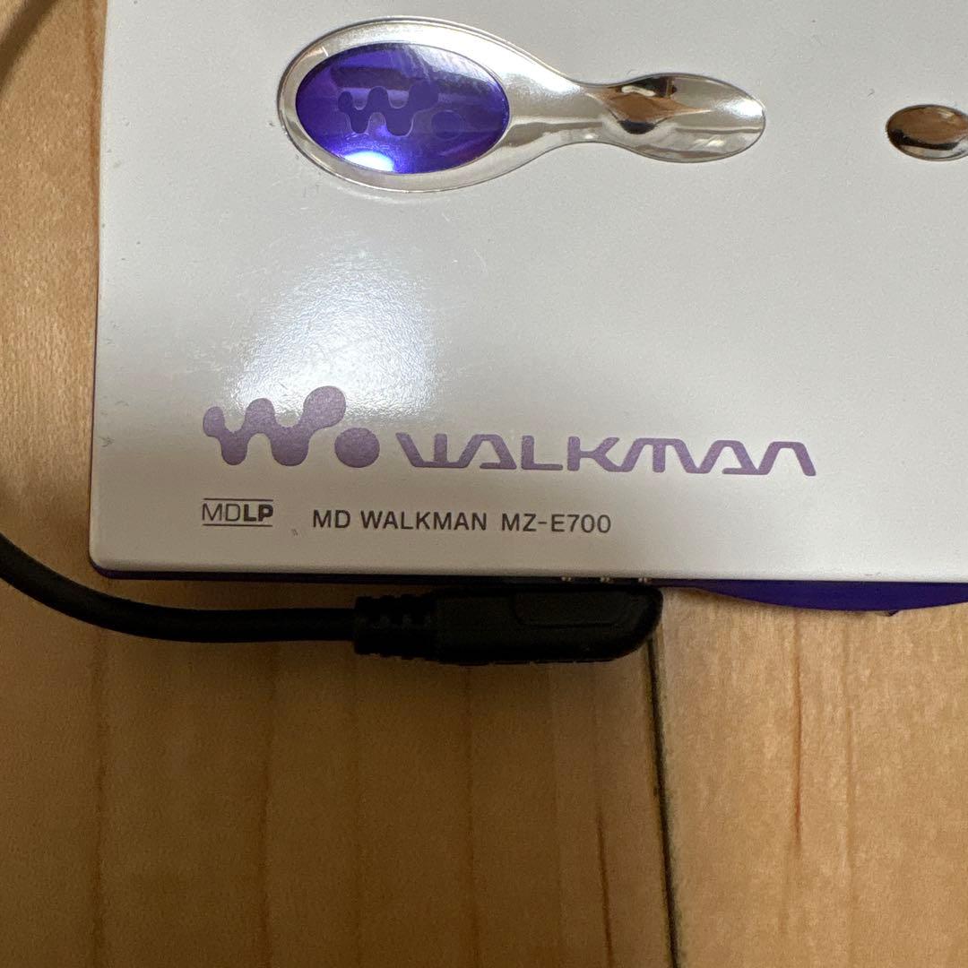SONY MDウォークマンMZ－Ｅ700動作確認済み
