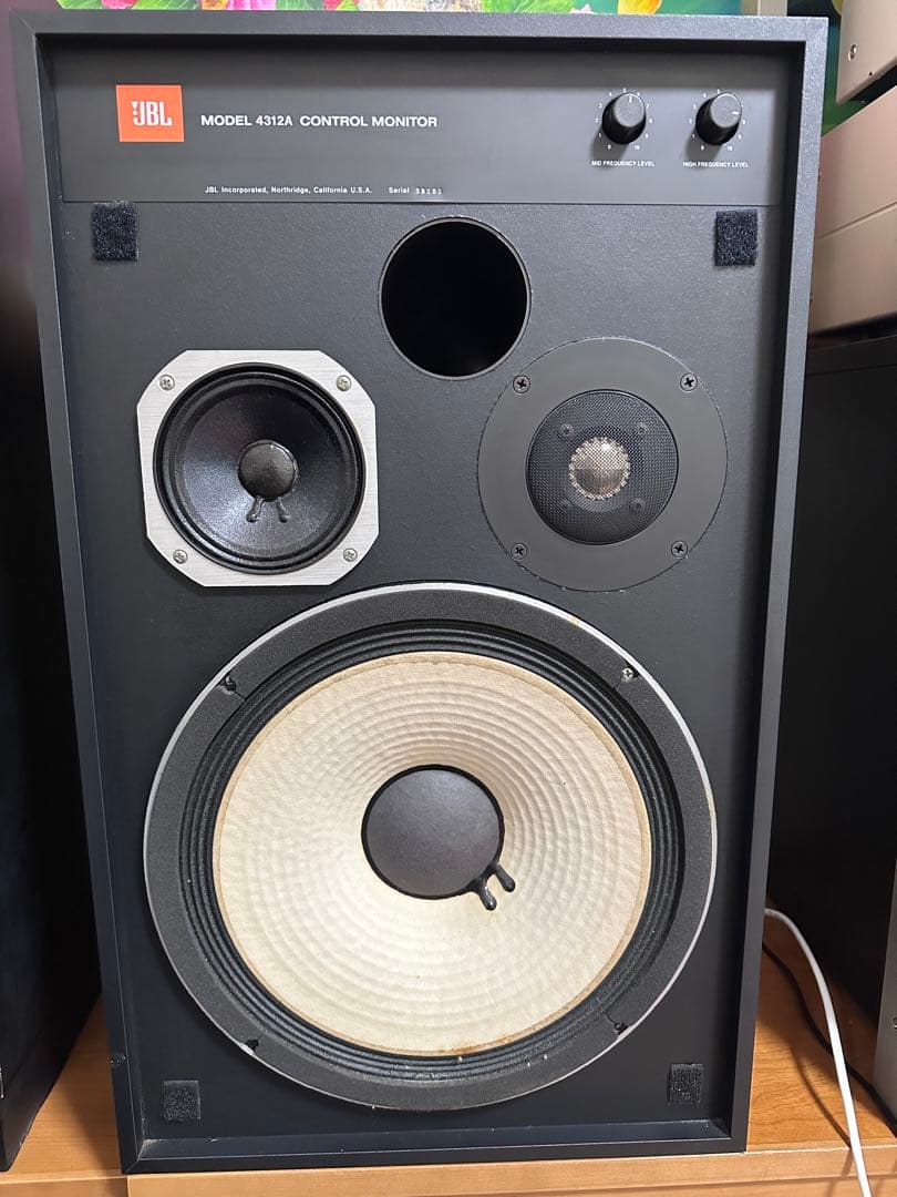 スピーカー・ウーファー JBL 4312A CONTROL MONITOR