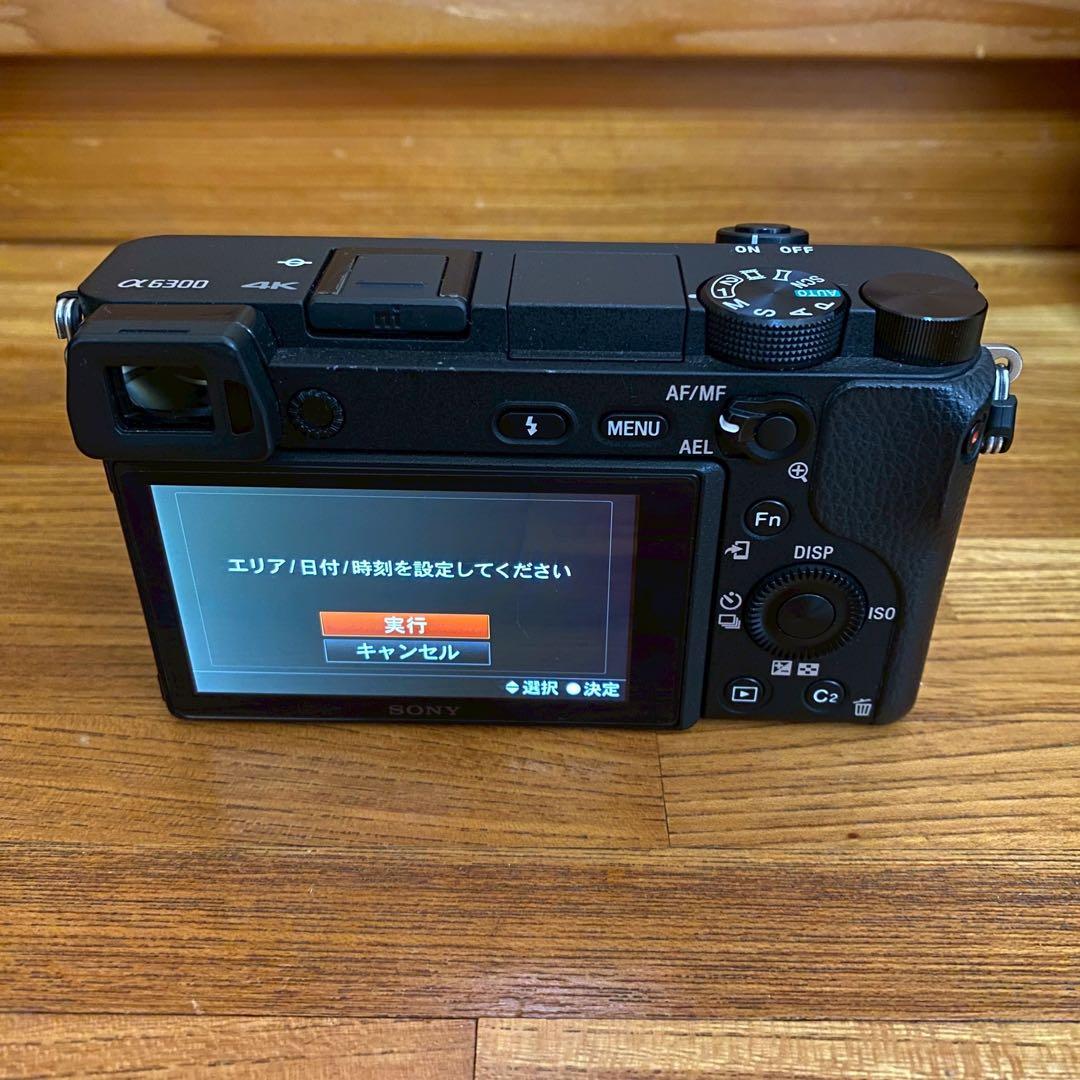 SONY α6300 ミラーレスカメラとレンズセット