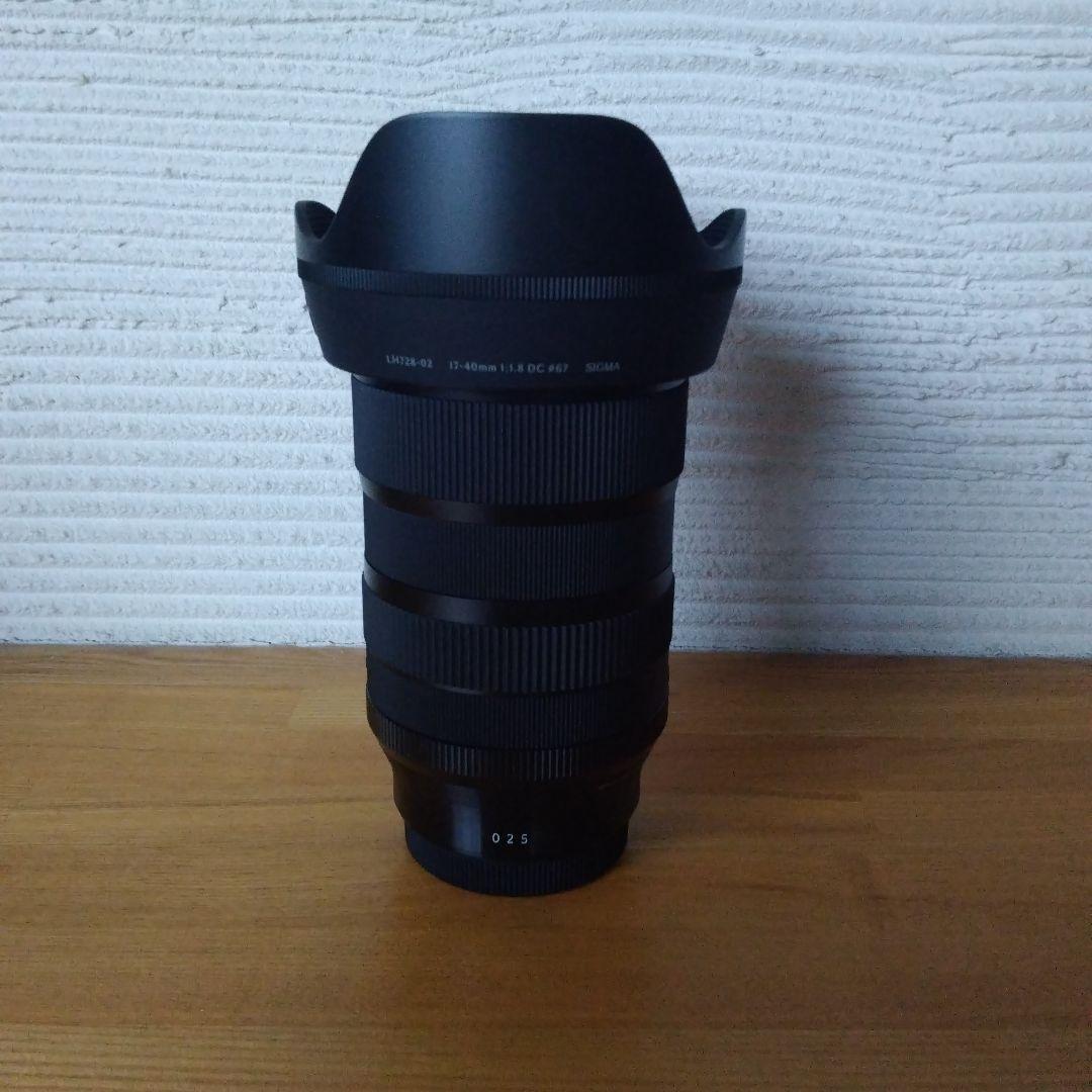SIGMA ART 17-40mm F1.8 DC Xマウント