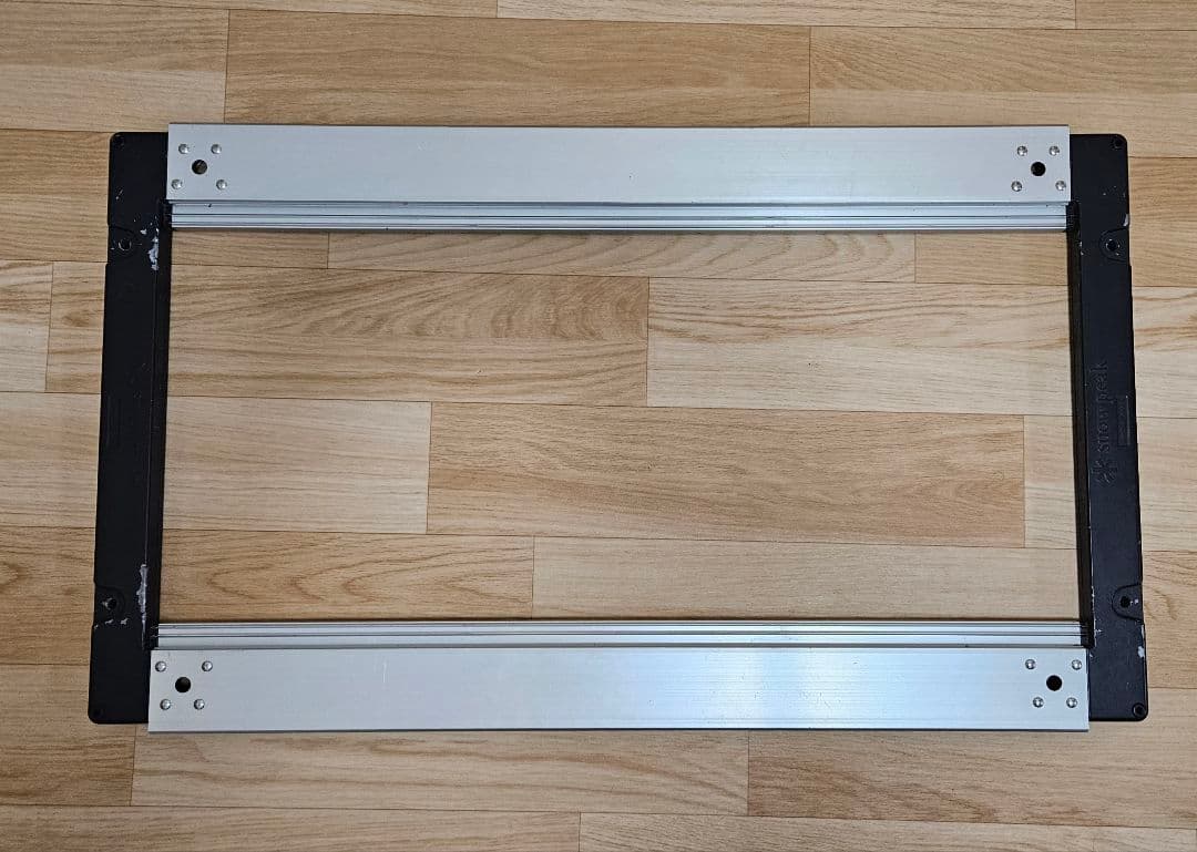 スノーピークIGTフレームアイアンテーブル + マルチファンクションテーブル竹