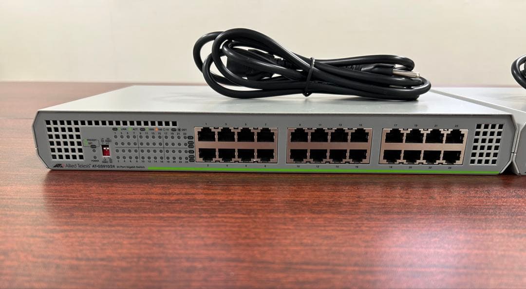 アライドテレシス AT-GS910/24 スイッチ 中古 美品