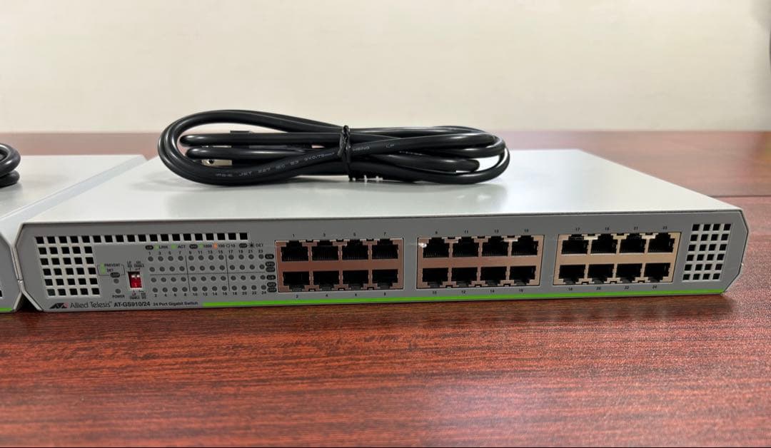 アライドテレシス AT-GS910/24 スイッチ 中古 美品
