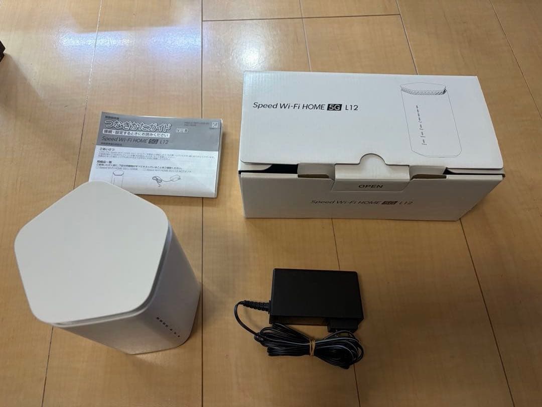Speed Wi-Fi  5G L12 ホワイト