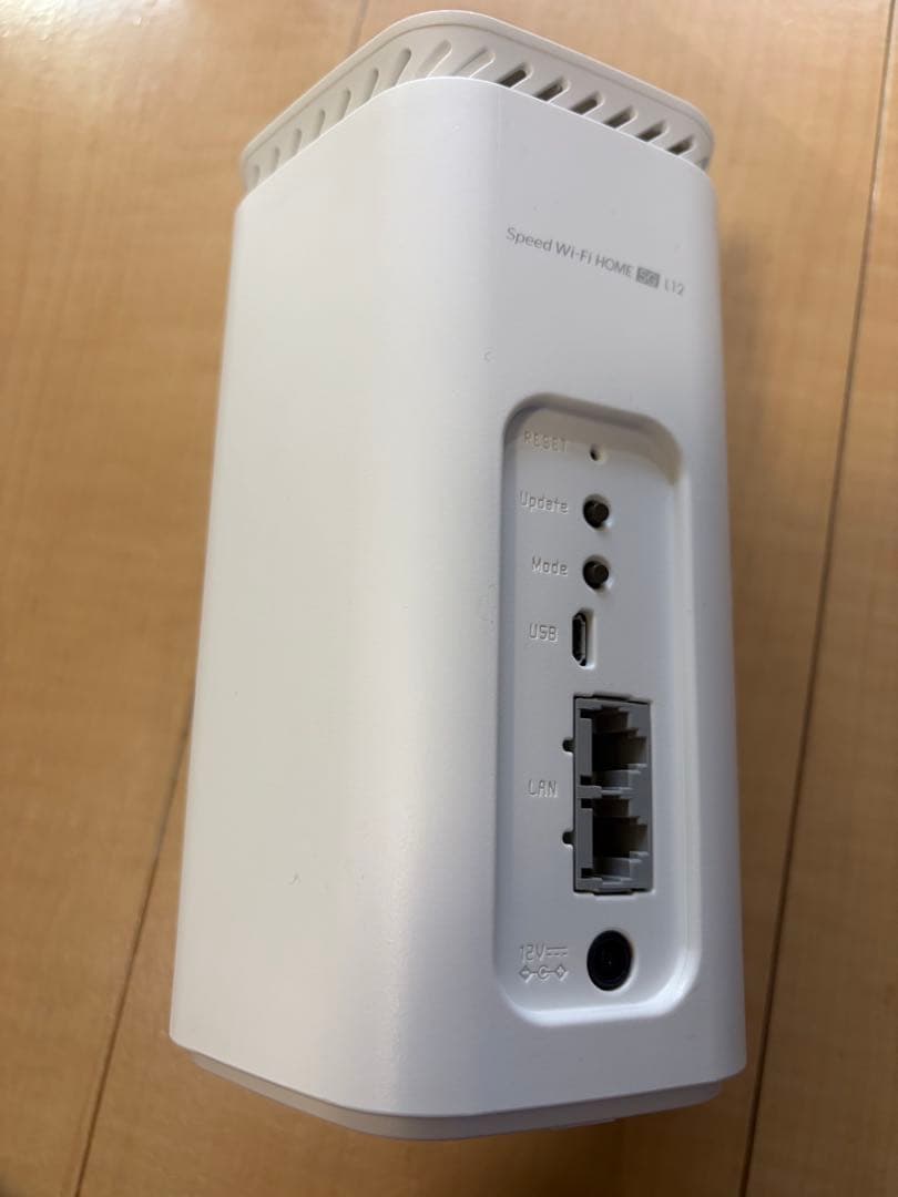 Speed Wi-Fi  5G L12 ホワイト